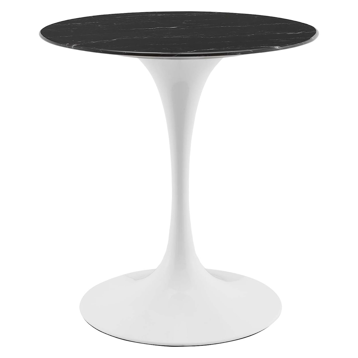 Modway Lippa 28" Marble Dining Table