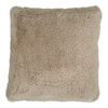 Ashley Furniture Signature Design Gariland Gariland Taupe Faux Fur Pillow
