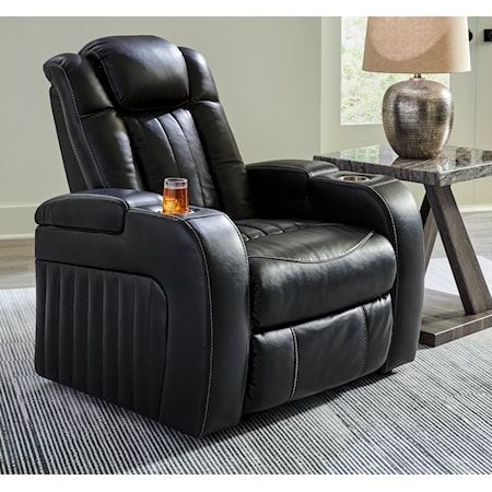 Power Recliner w/ Adjustable Headrest