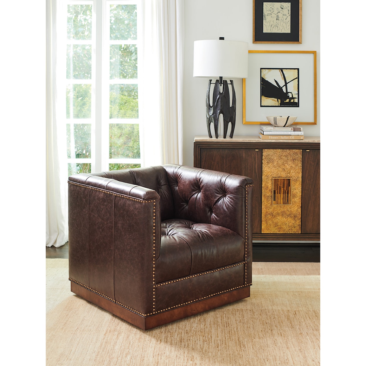 Lexington Silverado Fremont Swivel Chair