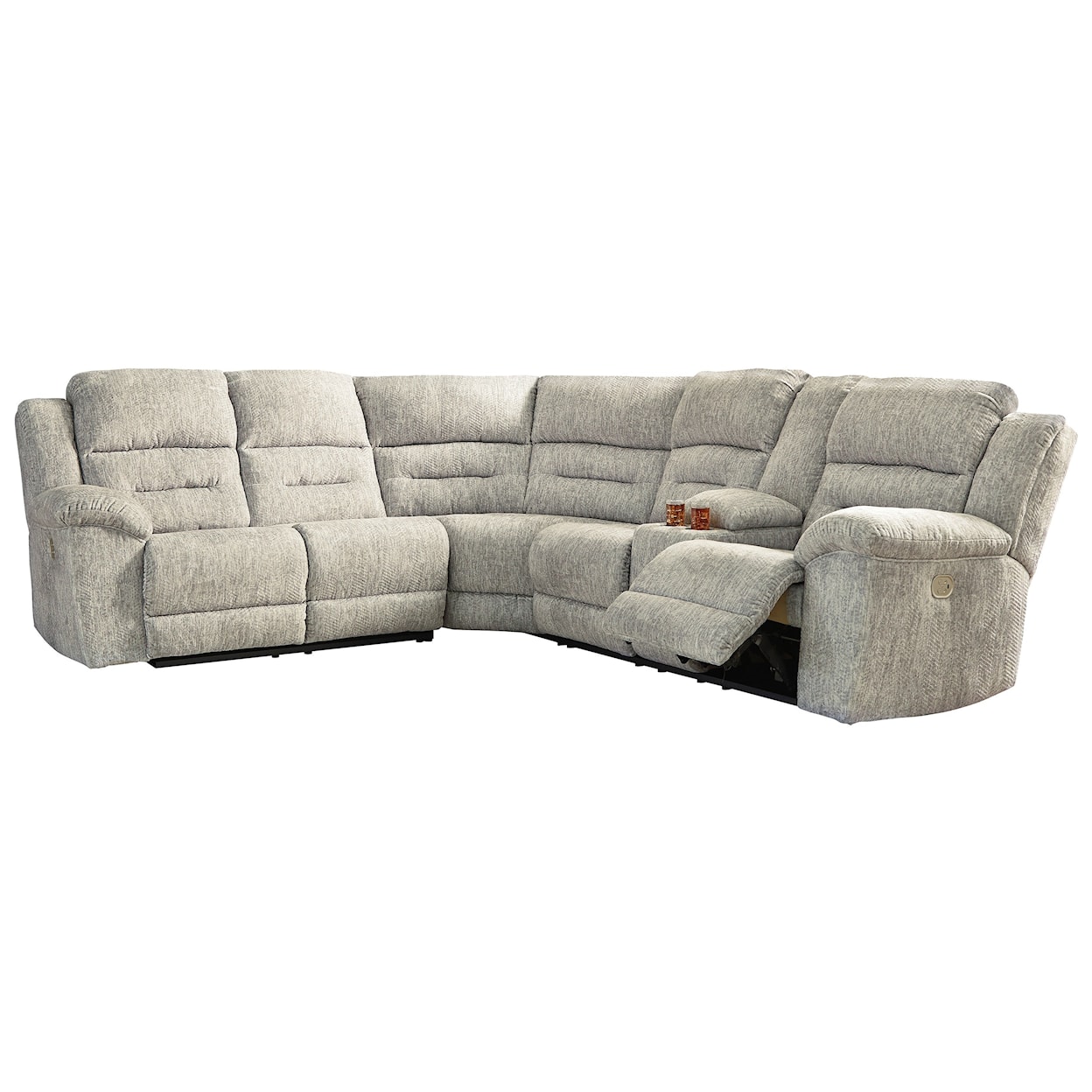 Michael Alan Select Family Den Power Reclining Sectional