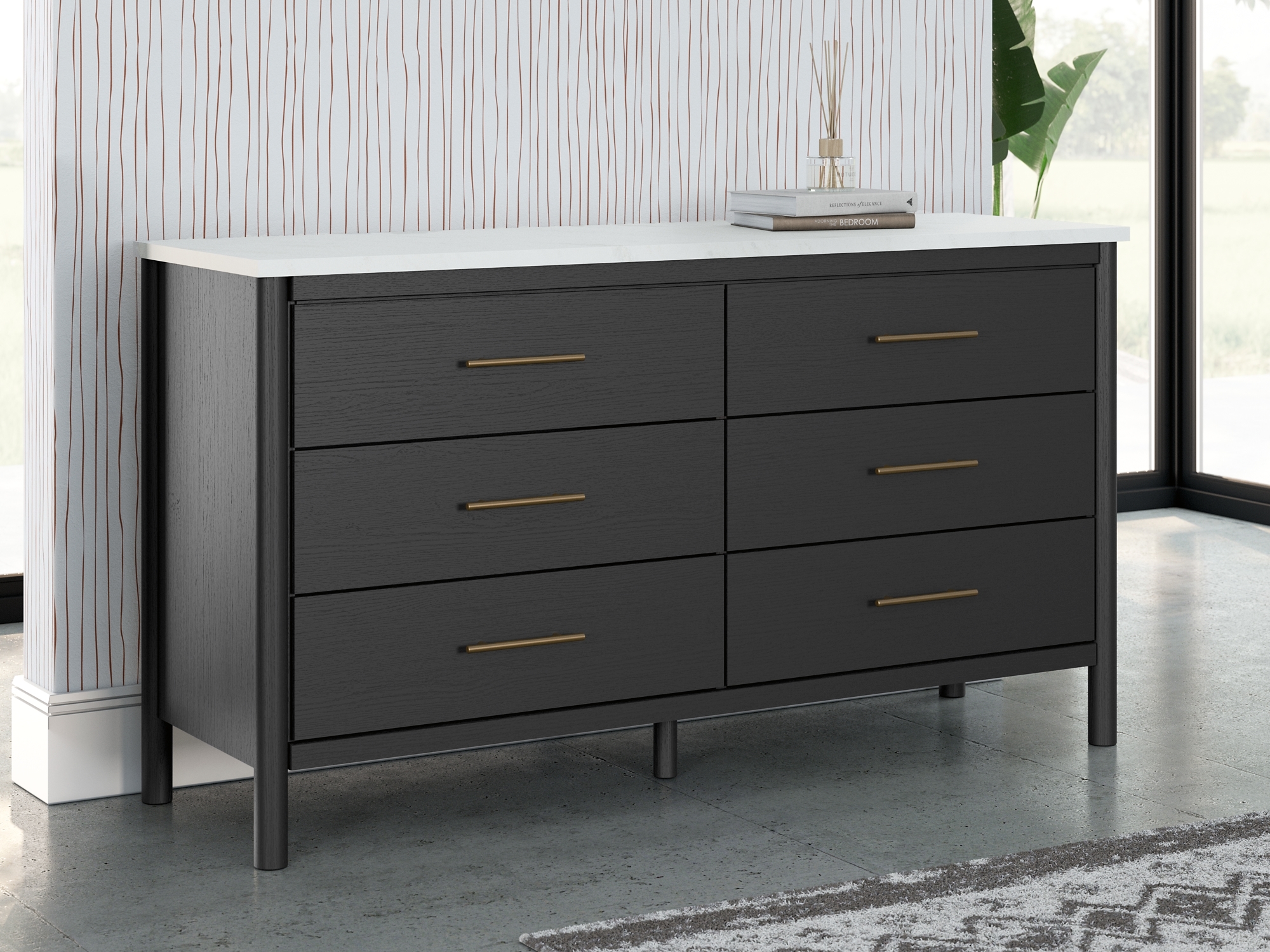 Signature Design by Ashley Cadmori 6-Drawer Dresser