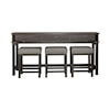 Liberty Furniture Tanners Creek 4-Piece Console Bar Table Set