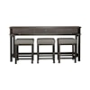 Libby Tanners Creek 4-Piece Console Bar Table Set