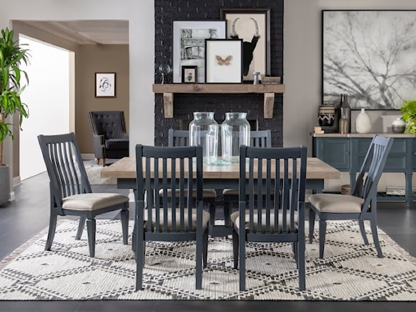 7-Piece Table and Chair Set