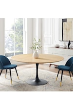 Modway Lippa 28" Square Dining Table