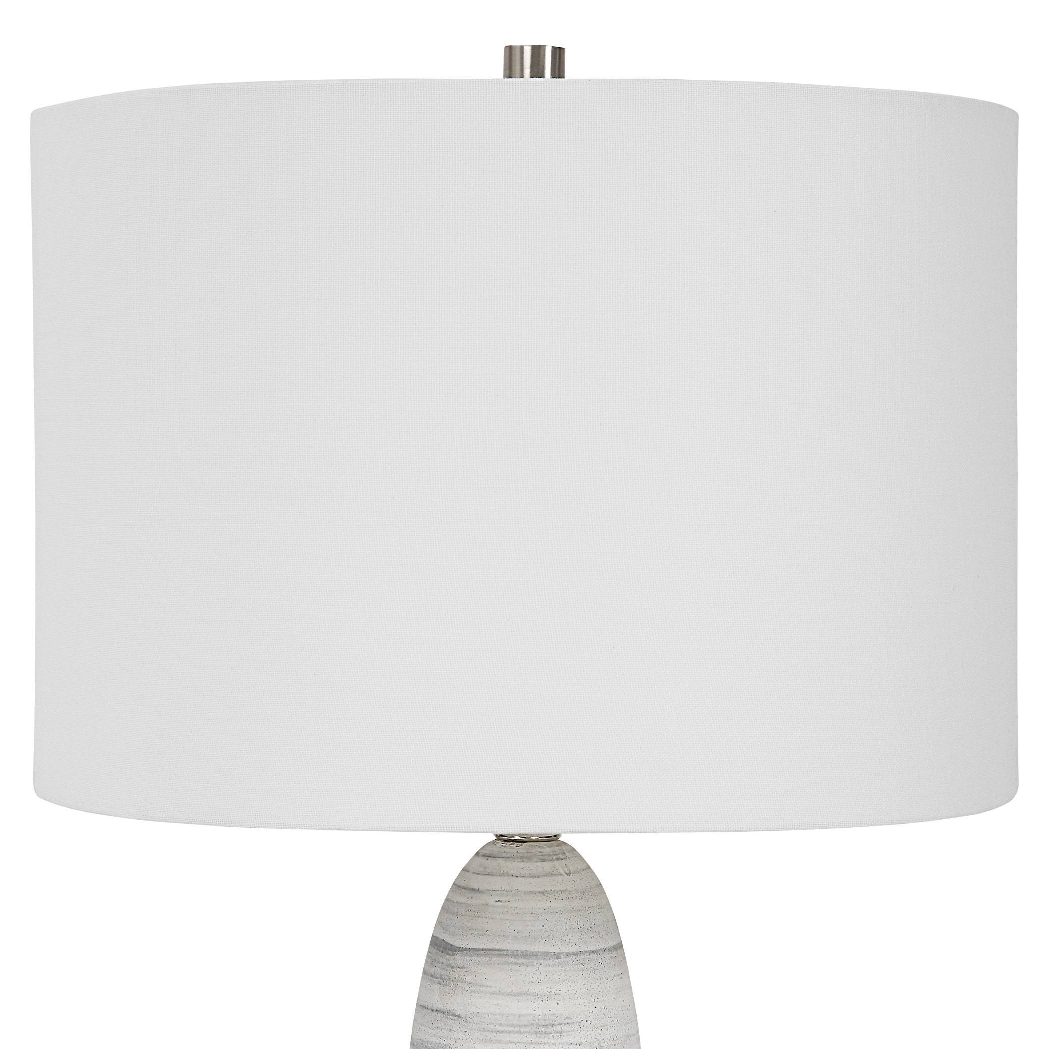 Uttermost Levadia Levadia Matte White Table Lamp