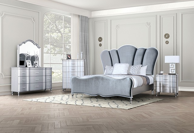 Upholstered King Bed