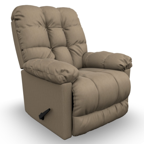 Casual Power Tilt Headrest Rocker Recliner