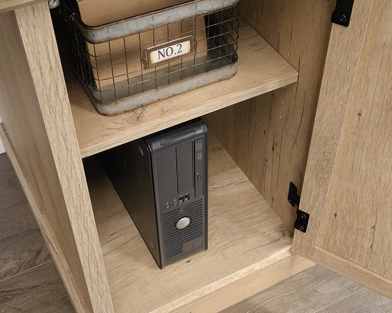 Aspen Post Double Pedestal Computer Desk