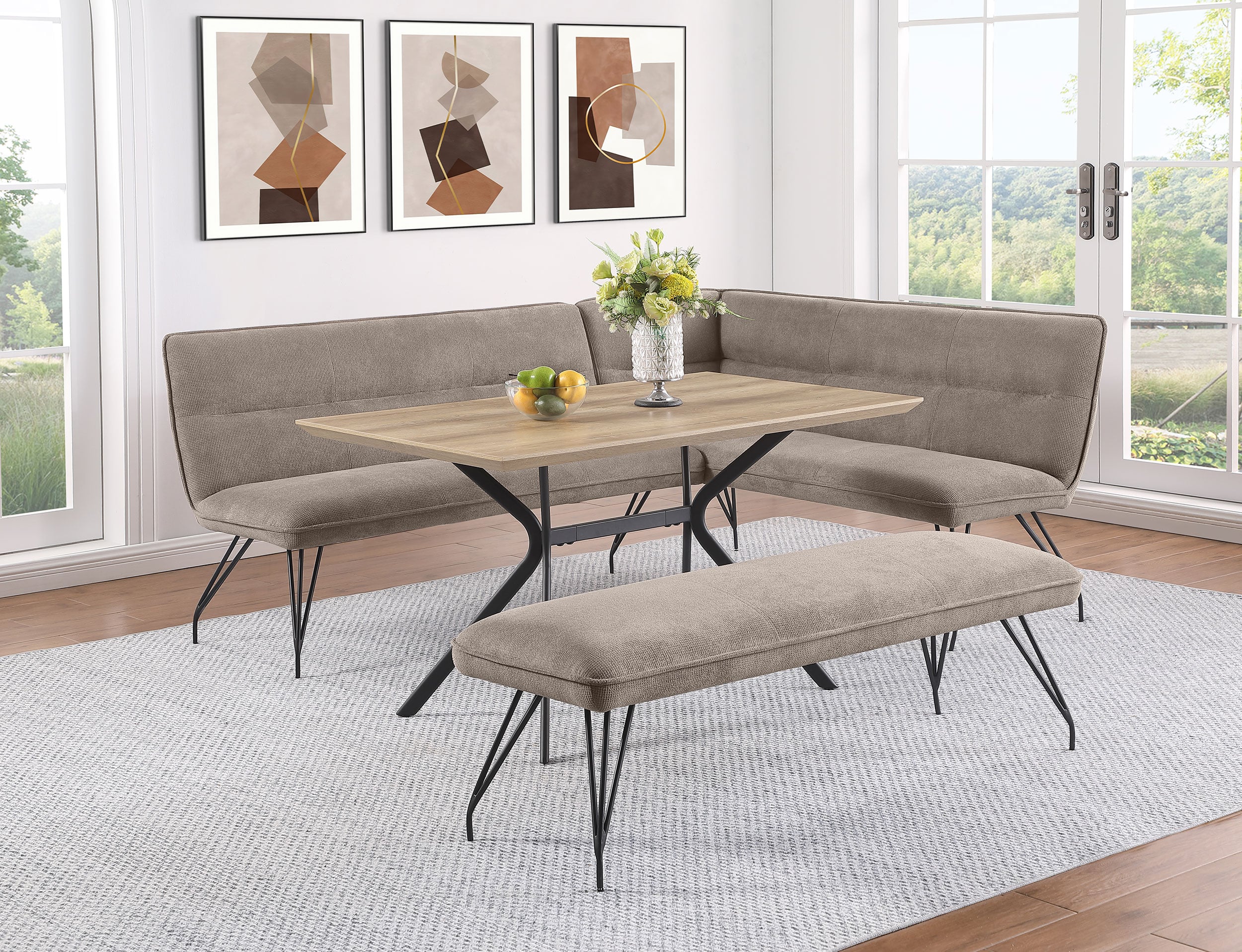 Coaster Edgecreek 53-inch Composite Wood Dining Table