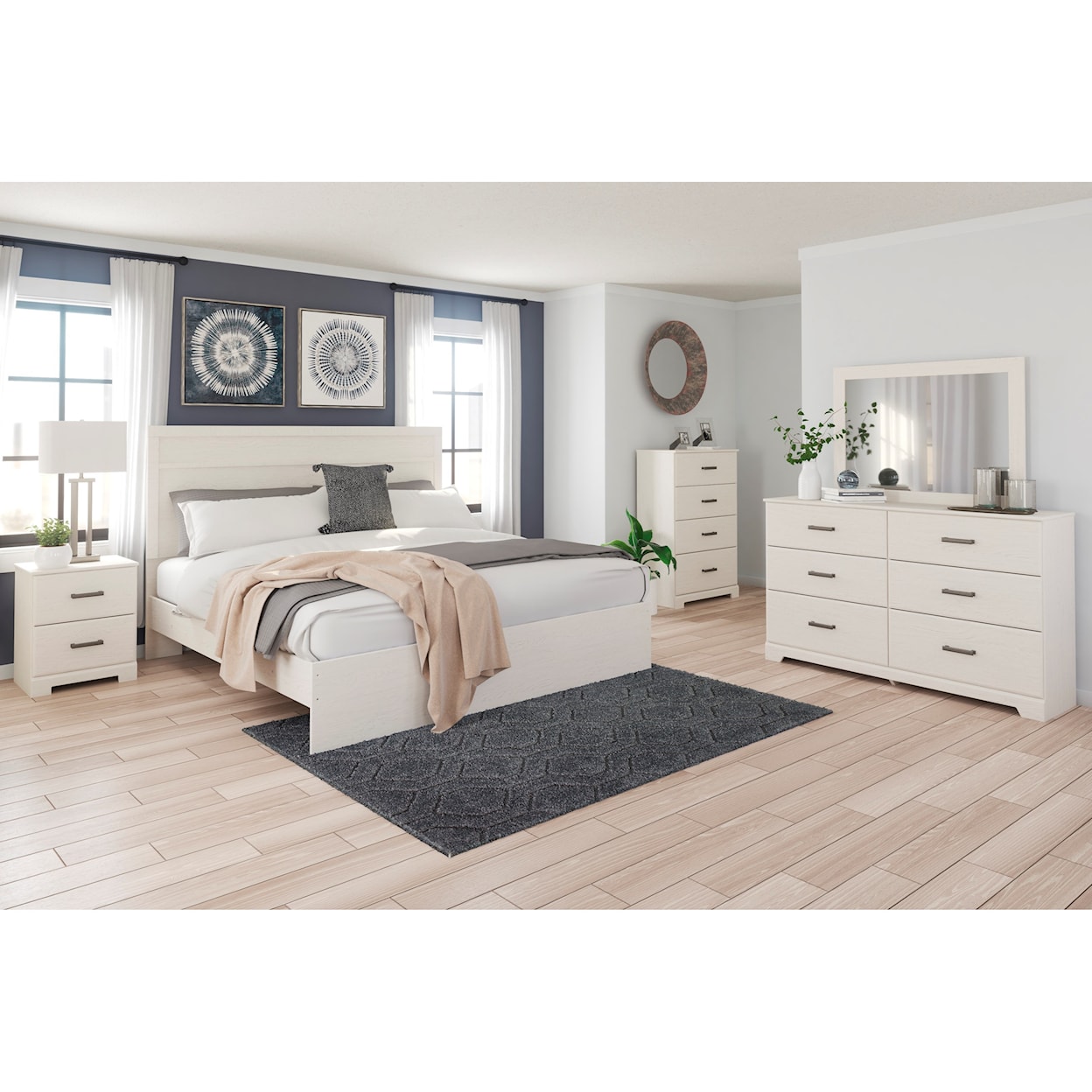 Michael Alan Select Stelsie King Panel Bed