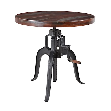 Industrial Adjustable Bistro/Pub Table
