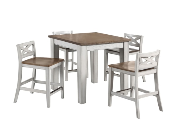 5-Piece Counter Dining Set