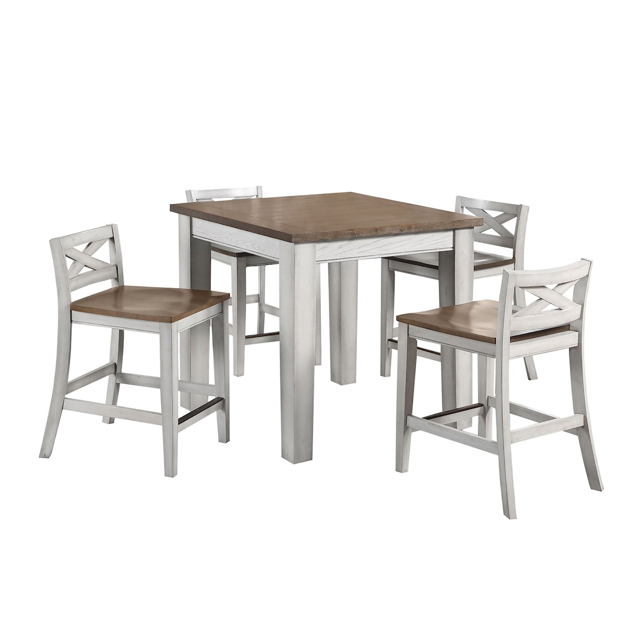 Steve Silver Lindale 5-Piece Counter Dining Set