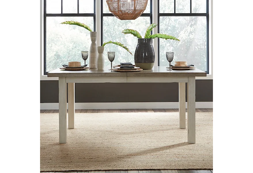 Amberly Oaks Rectangular Leg Table by Freedom Furniture at Ruby Gordon Home