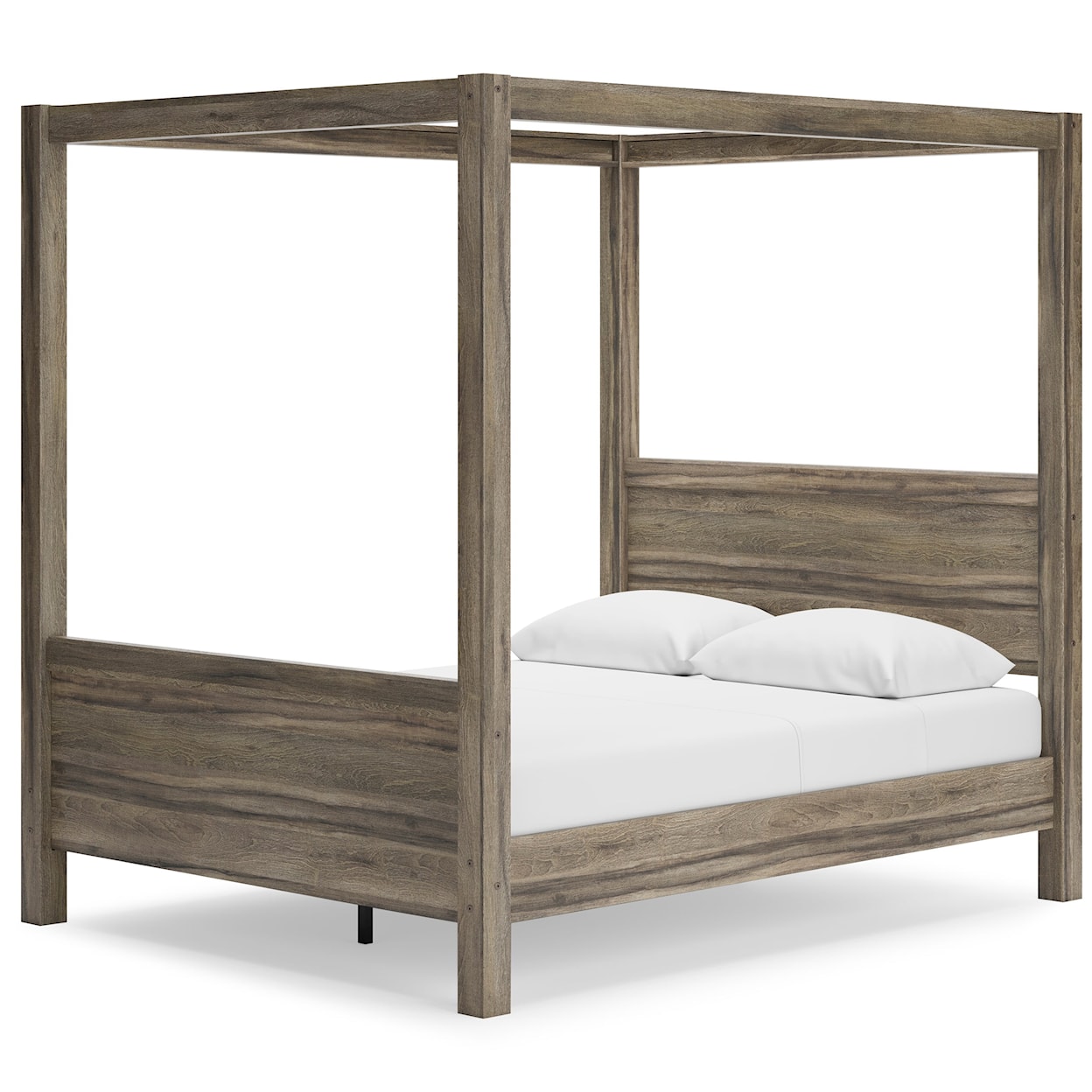 Signature Design by Ashley Shallifer Queen Canopy Bed