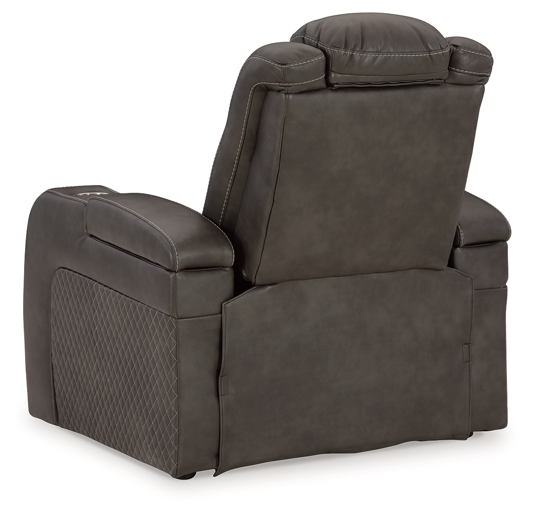 Signature Design by Ashley Fyne-Dyme Power Reclining Sofa And Power Recliner