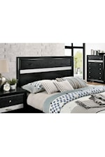 Furniture of America Chrissy Contemporary 5 Piece Queen Bedroom Set with 2 Nightstands