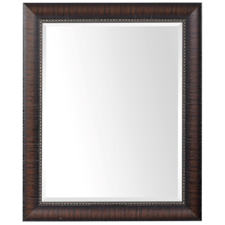 Wythe Burnished Wood Mirror