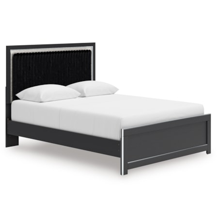 Queen Upholstered Platform Bed