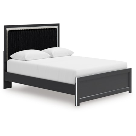 Queen Upholstered Platform Bed