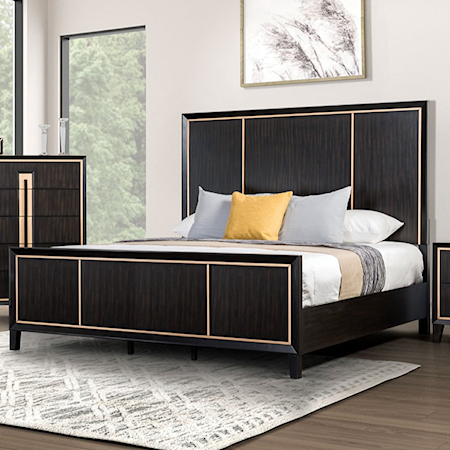 King Panel Bed