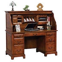 Traditional Roll Top Desk