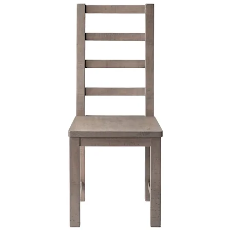 Rustic Solid Wood Side Chair