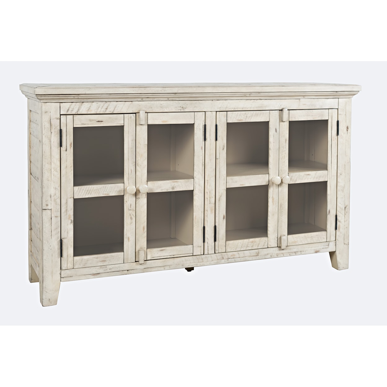 Jofran Rustic Shores 4 Door Low Cabinet