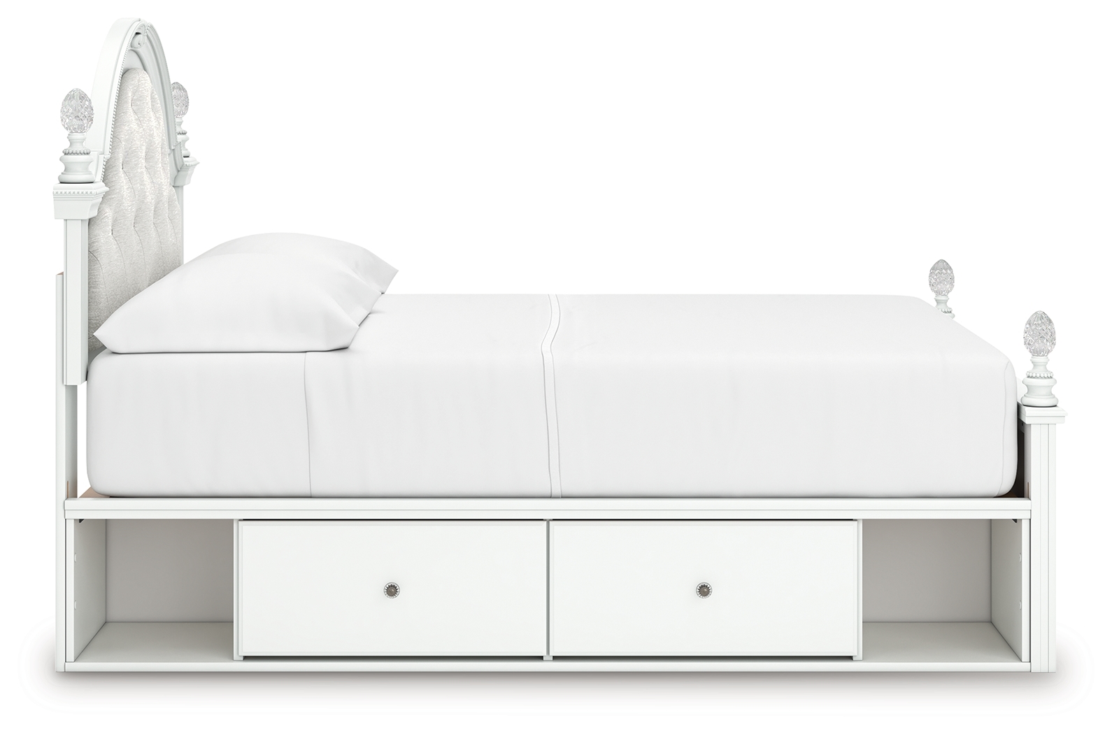 Signature Design by Ashley Kozlani Full Upholstered Panel Storage Bed