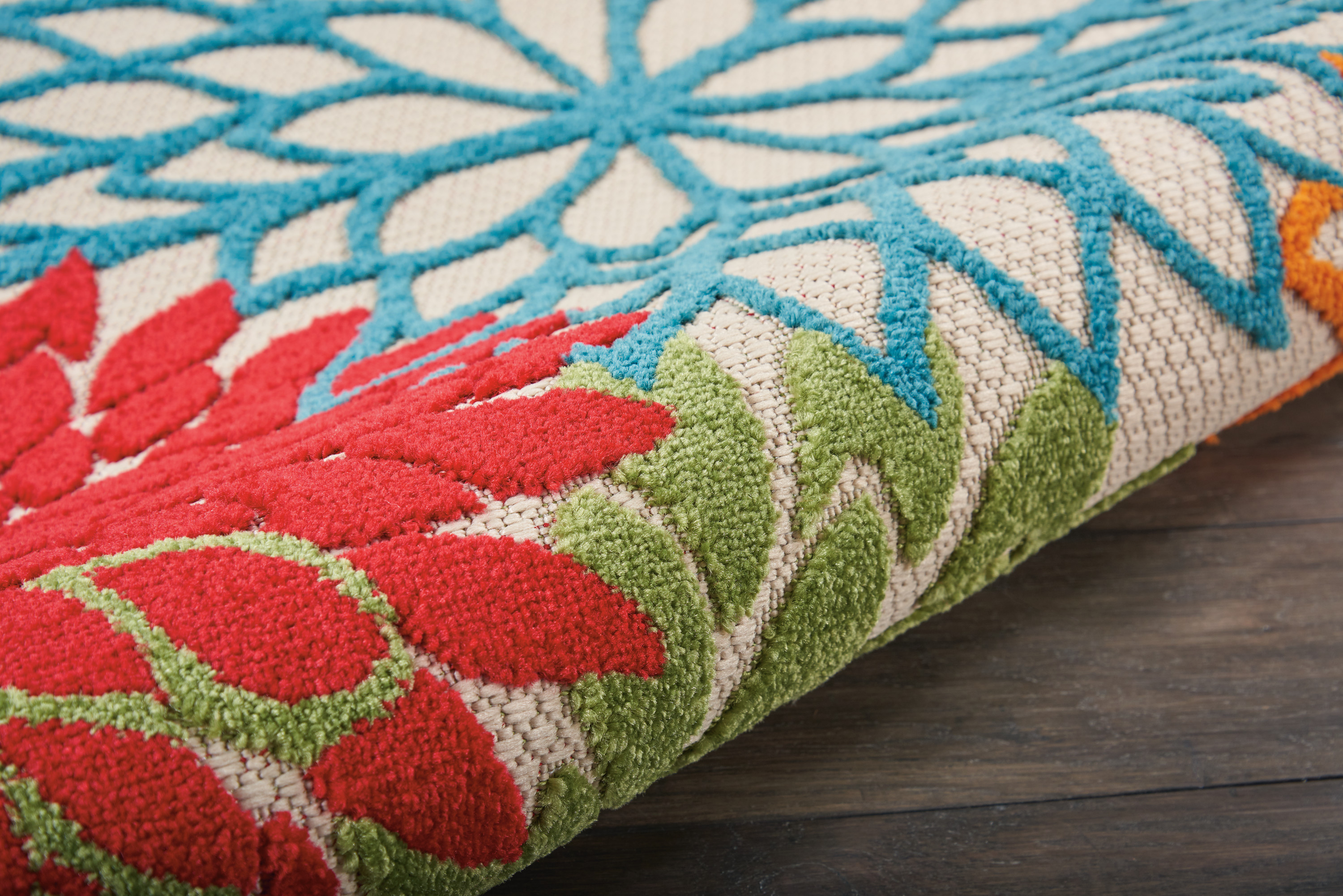 Nourison Aloha 4' Round  Rug