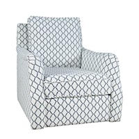 Transitional Kennedy Swivel Accent Chair