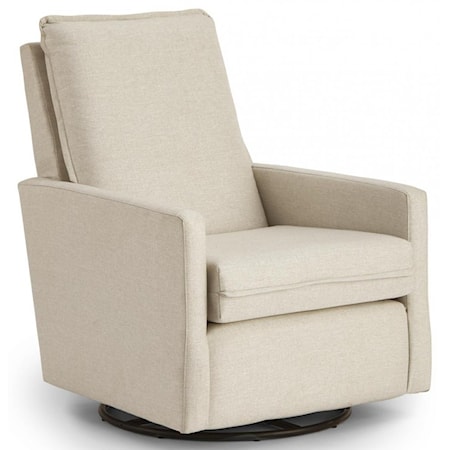Contemporary Swivel Glider Chair