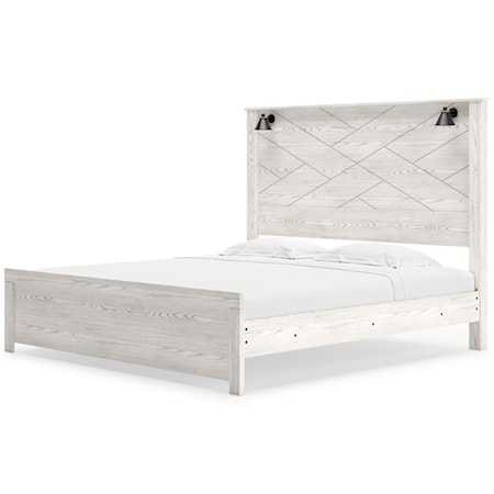 King Panel Bed