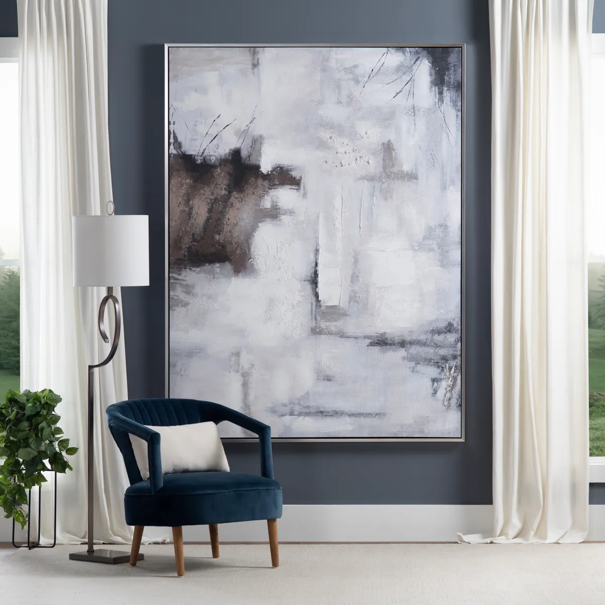 Johnson Framed Canvas