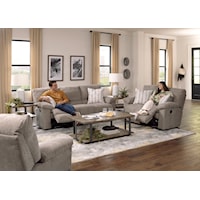 Transitional 3-Piece Living Room Set