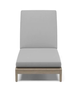 Transitional Outdoor Chaise Lounge