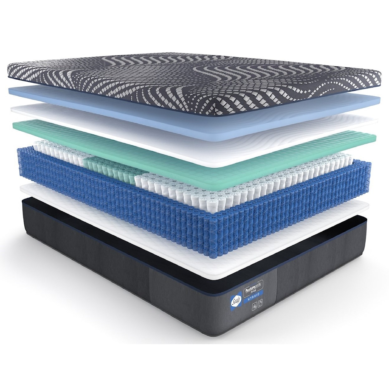 Sealy PLH5 Posturepedic Plus Hybrid Soft Cal King Soft Mattress