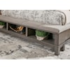 Ashley Hallanden King Panel Bed with Storage