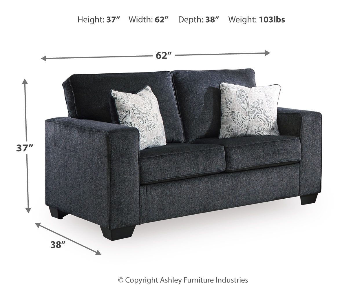 Signature Design by Ashley Altari Loveseat