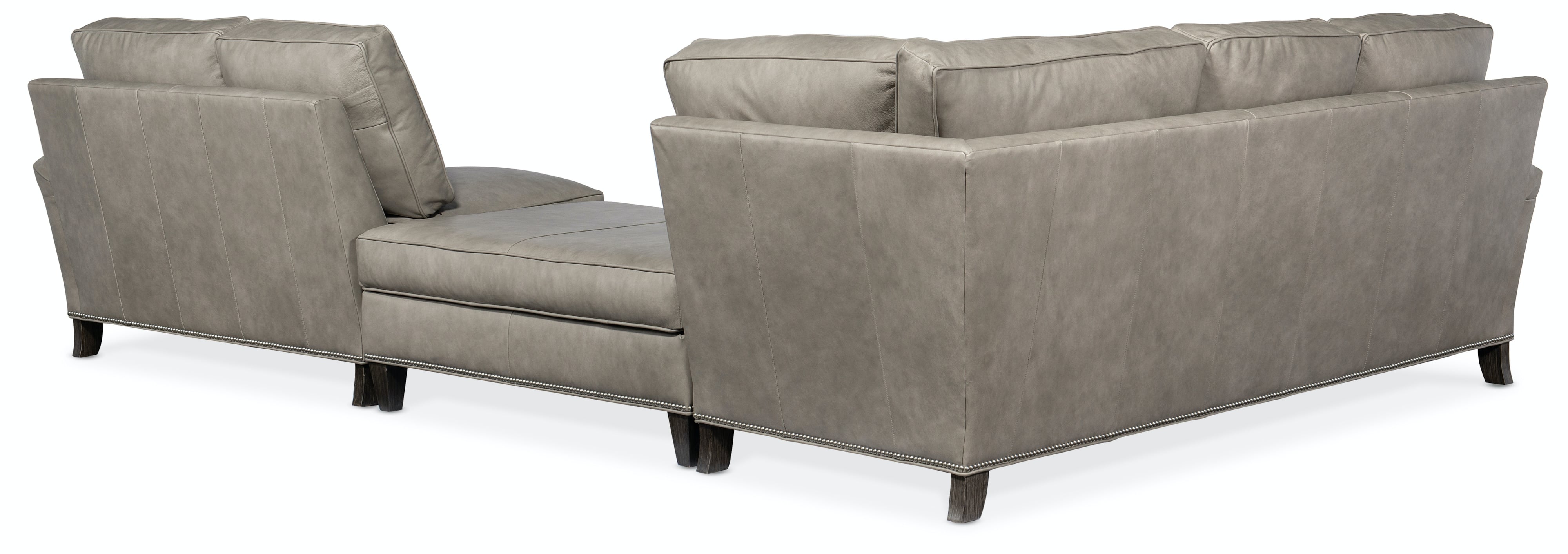 4-Seat Sectional w/ Bench Ottoman Piece