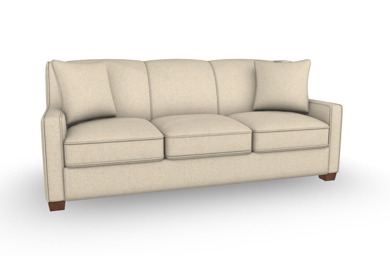 Best Home Furnishings S20MFDW 19887 Transitional Full Stationary Sleeper Sofa with