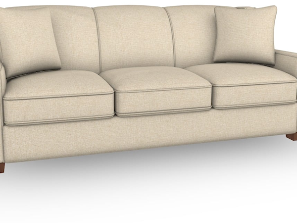 Full Stationary Memory Foam Sleeper Sofa