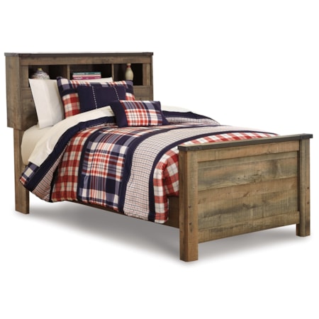 Twin Bookcase Bed