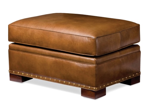 Transitional Chair Ottoman