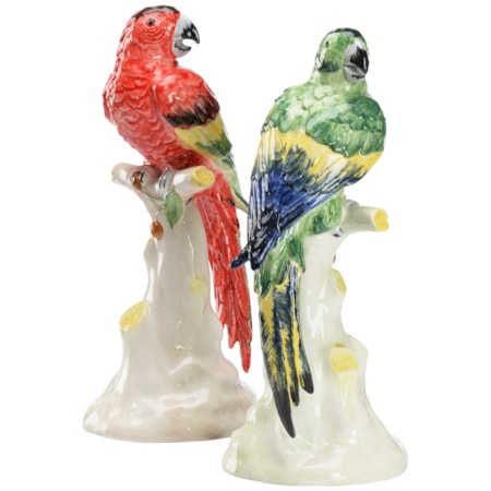 Large Parrots With Cherries (Pr)