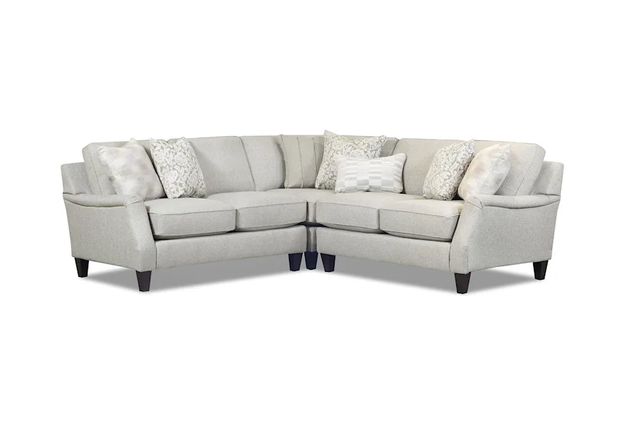 7000 MISSIONARY RAFFIA Sectional by Fusion Furniture at Prime Brothers Furniture