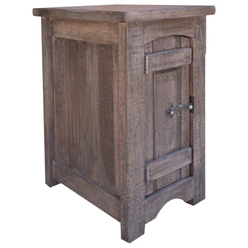 Rustic Chair Side Table