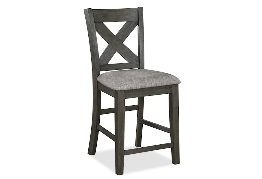 Rufus Counter-Height Dining Stool by Crown Mark at Royal Furniture
